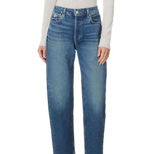 Paige Alexis Barrel Leg Jeans in Lovejoy Distressed Size 26